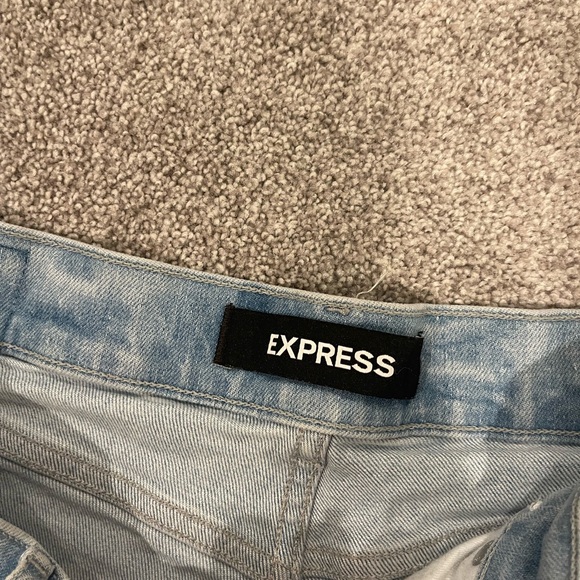 Express Cropped Wide Leg High Rise-Size 8 - Picture 3 of 4